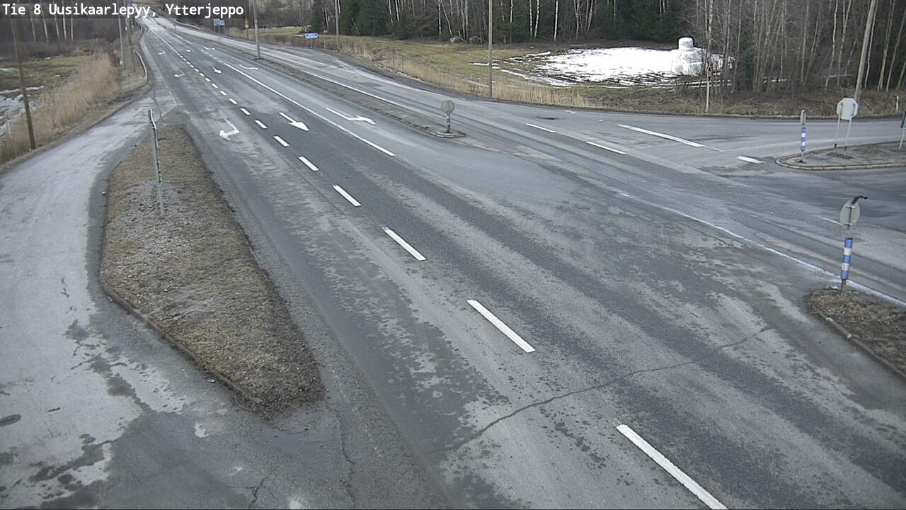 Kelikamerat Kuva Tie 8 Uusikaarlepyy, Ytterjeppo, Uusikaarlepyy, Pohjanmaa