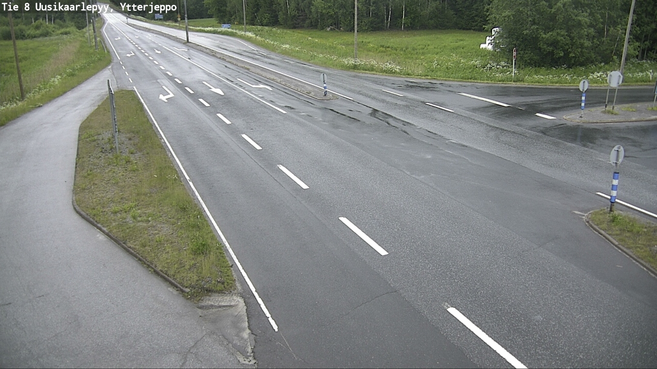 Kelikamerat Kuva Tie 8 Uusikaarlepyy, Ytterjeppo, Uusikaarlepyy, Pohjanmaa