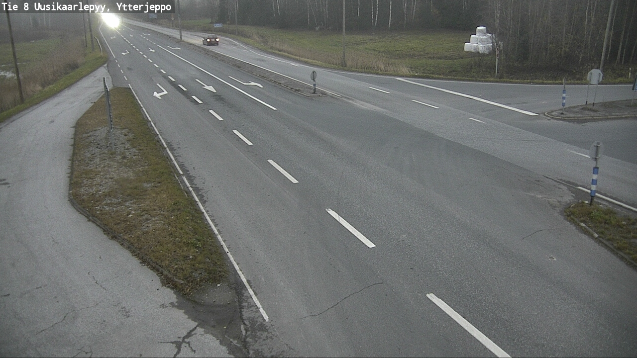 Kelikamerat Kuva Tie 8 Uusikaarlepyy, Ytterjeppo, Uusikaarlepyy, Pohjanmaa