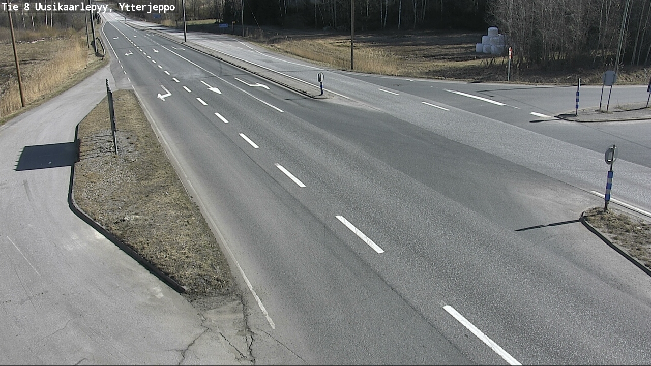 Kelikamerat Kuva Tie 8 Uusikaarlepyy, Ytterjeppo, Uusikaarlepyy, Pohjanmaa