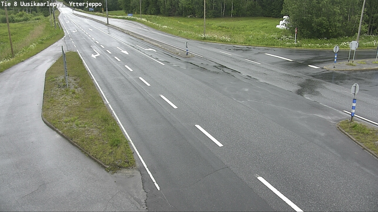 Kelikamerat Kuva Tie 8 Uusikaarlepyy, Ytterjeppo, Uusikaarlepyy, Pohjanmaa