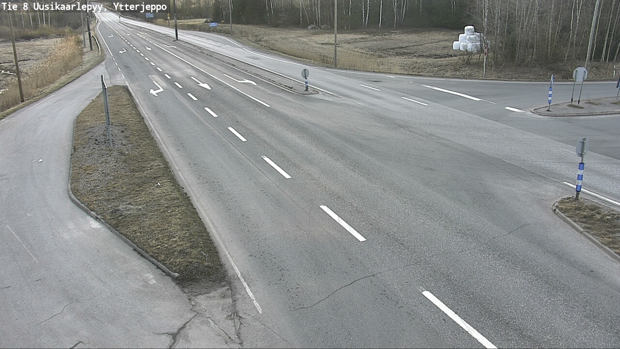 Kelikamerat Kuva Tie 8 Uusikaarlepyy, Ytterjeppo, Uusikaarlepyy, Pohjanmaa