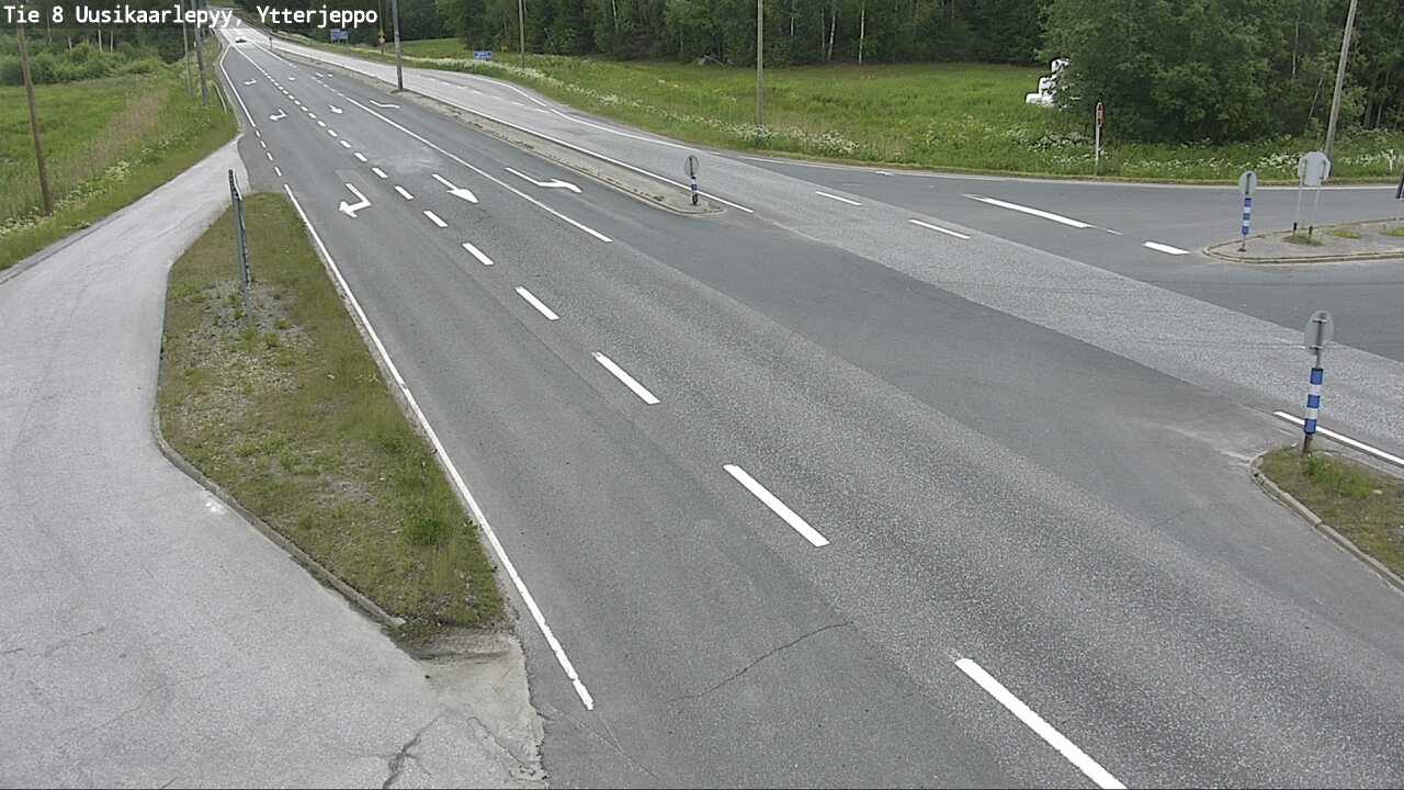 Kelikamerat Kuva Tie 8 Uusikaarlepyy, Ytterjeppo, Uusikaarlepyy, Pohjanmaa