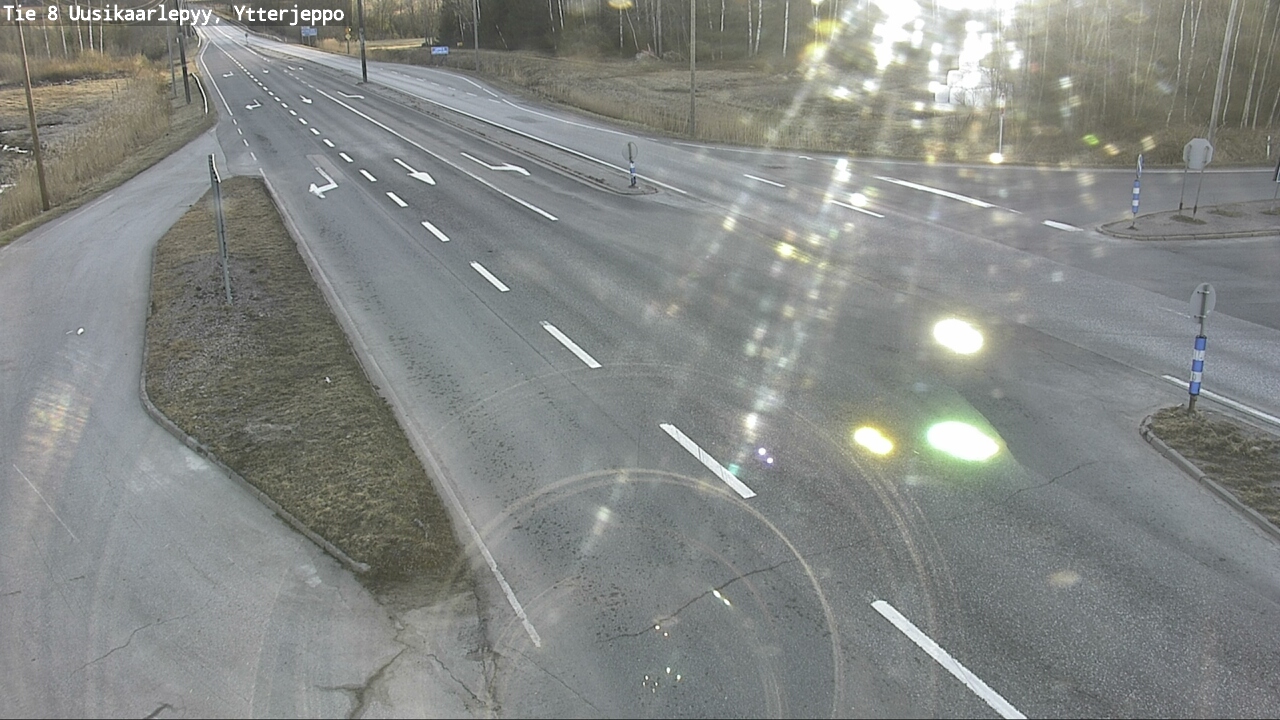 Kelikamerat Kuva Tie 8 Uusikaarlepyy, Ytterjeppo, Uusikaarlepyy, Pohjanmaa