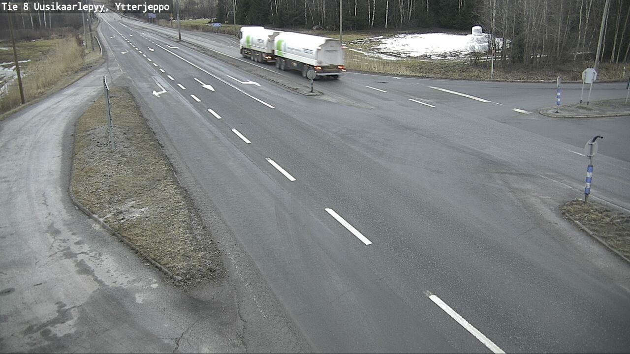 Kelikamerat Kuva Tie 8 Uusikaarlepyy, Ytterjeppo, Uusikaarlepyy, Pohjanmaa