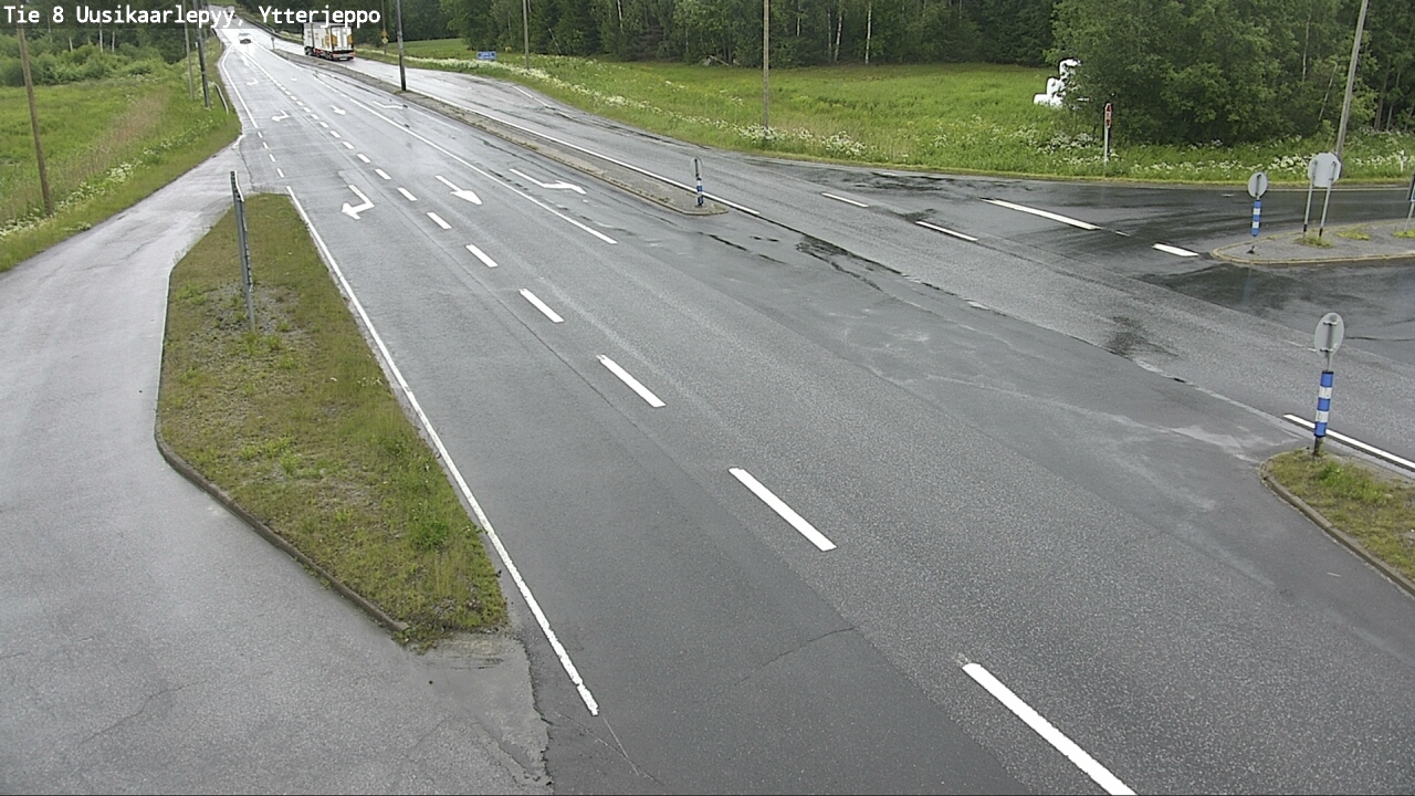 Kelikamerat Kuva Tie 8 Uusikaarlepyy, Ytterjeppo, Uusikaarlepyy, Pohjanmaa
