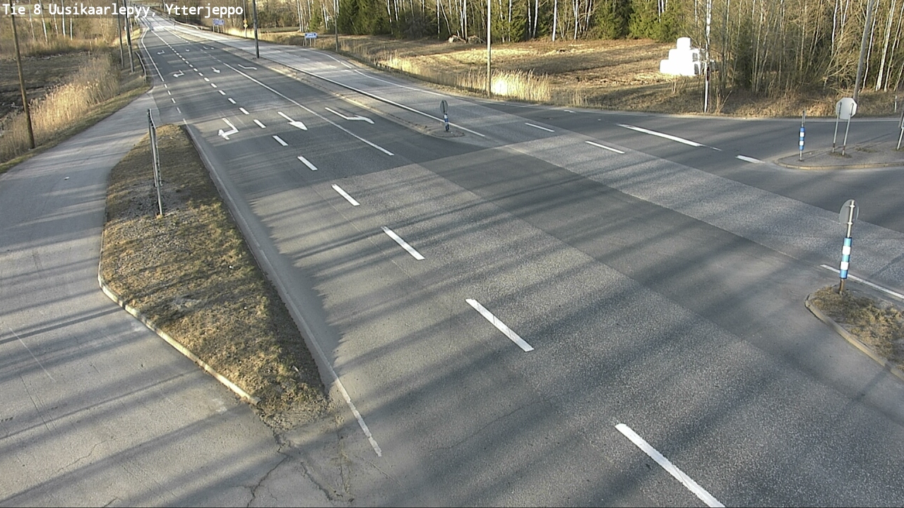 Kelikamerat Kuva Tie 8 Uusikaarlepyy, Ytterjeppo, Uusikaarlepyy, Pohjanmaa