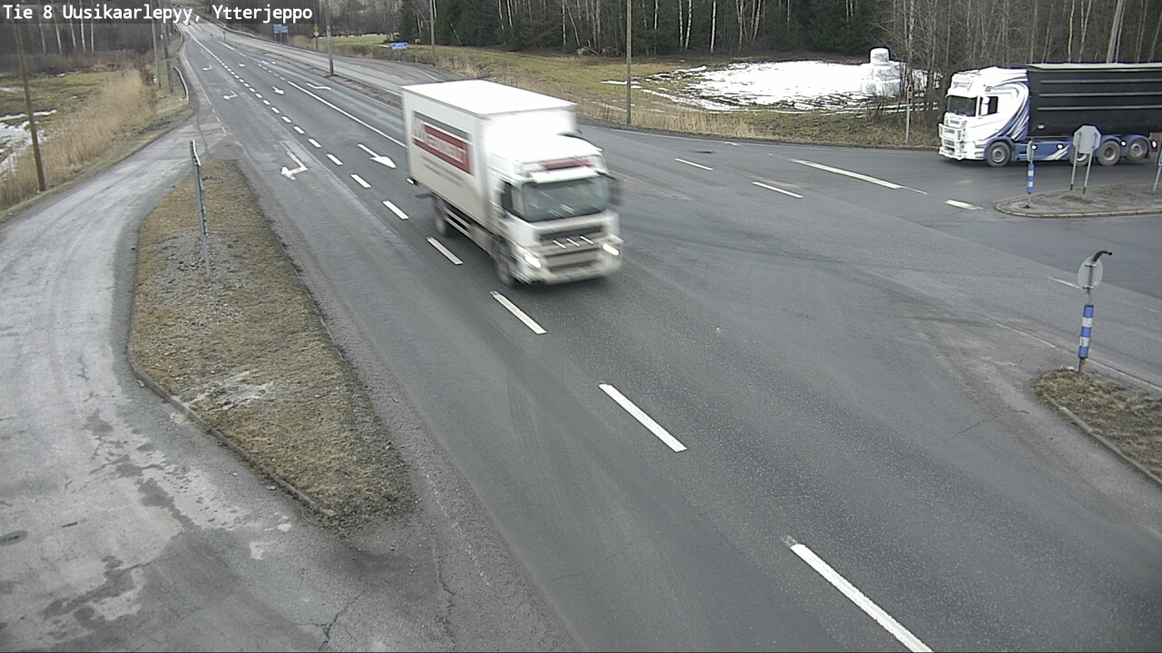 Kelikamerat Kuva Tie 8 Uusikaarlepyy, Ytterjeppo, Uusikaarlepyy, Pohjanmaa