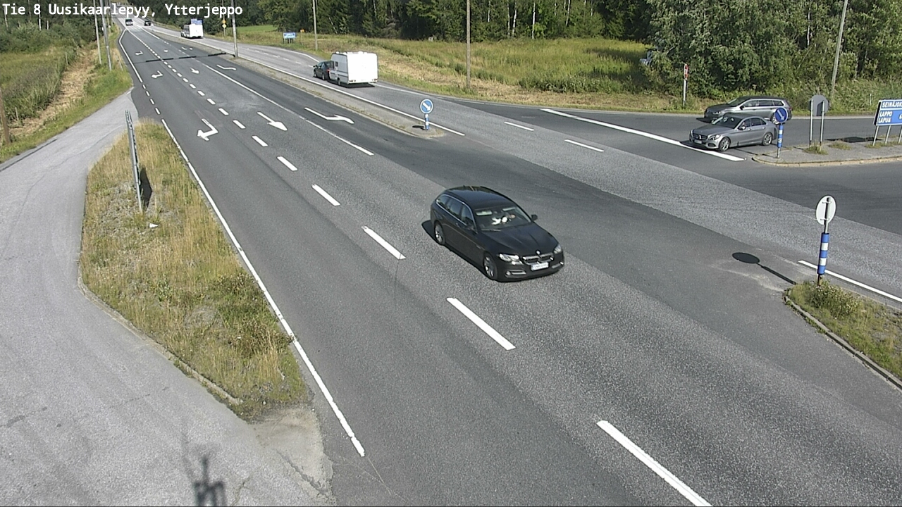 Kelikamerat Kuva Tie 8 Uusikaarlepyy, Ytterjeppo, Uusikaarlepyy, Pohjanmaa