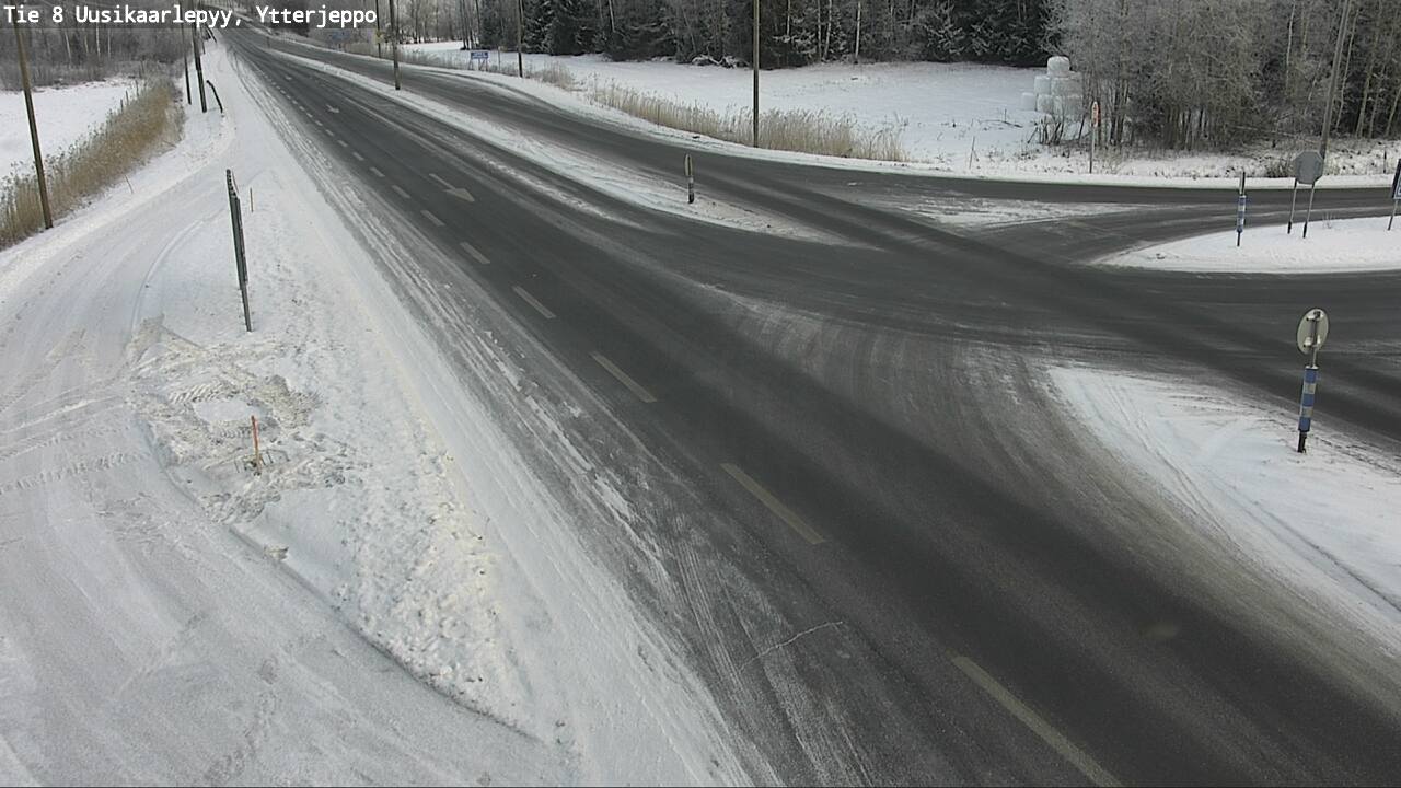 Kelikamerat Kuva Tie 8 Uusikaarlepyy, Ytterjeppo, Uusikaarlepyy, Pohjanmaa