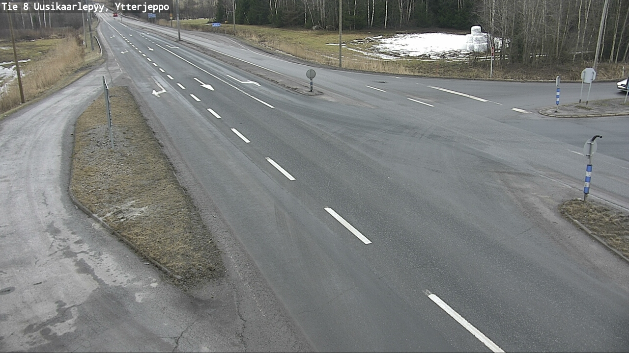 Kelikamerat Kuva Tie 8 Uusikaarlepyy, Ytterjeppo, Uusikaarlepyy, Pohjanmaa