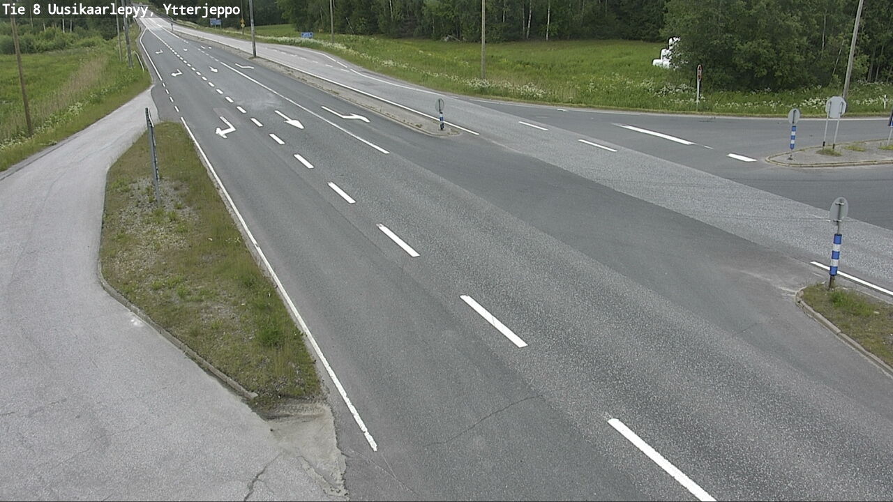 Kelikamerat Kuva Tie 8 Uusikaarlepyy, Ytterjeppo, Uusikaarlepyy, Pohjanmaa