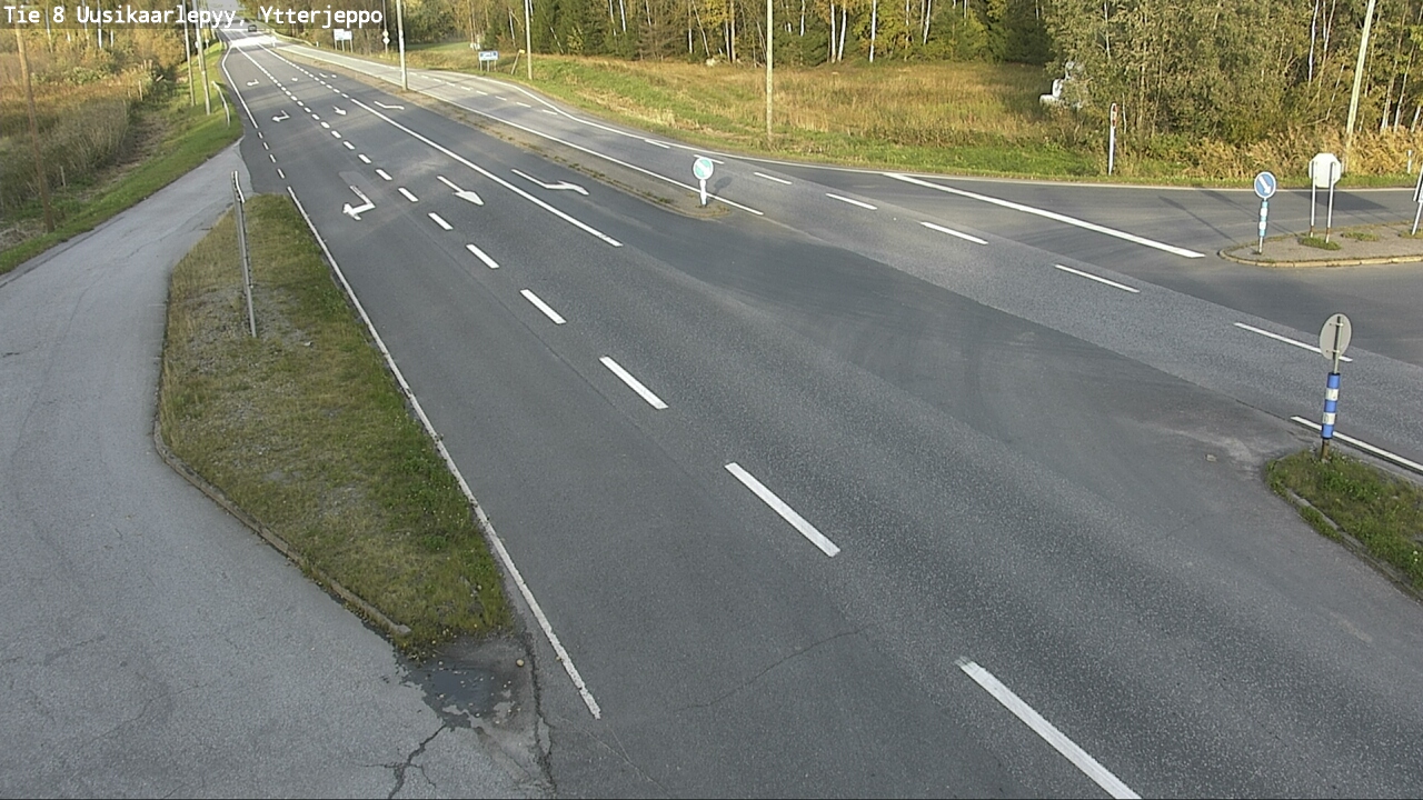 Kelikamerat Kuva Tie 8 Uusikaarlepyy, Ytterjeppo, Uusikaarlepyy, Pohjanmaa