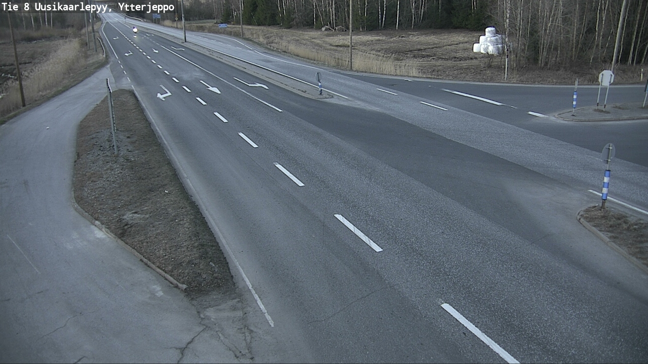 Kelikamerat Kuva Tie 8 Uusikaarlepyy, Ytterjeppo, Uusikaarlepyy, Pohjanmaa