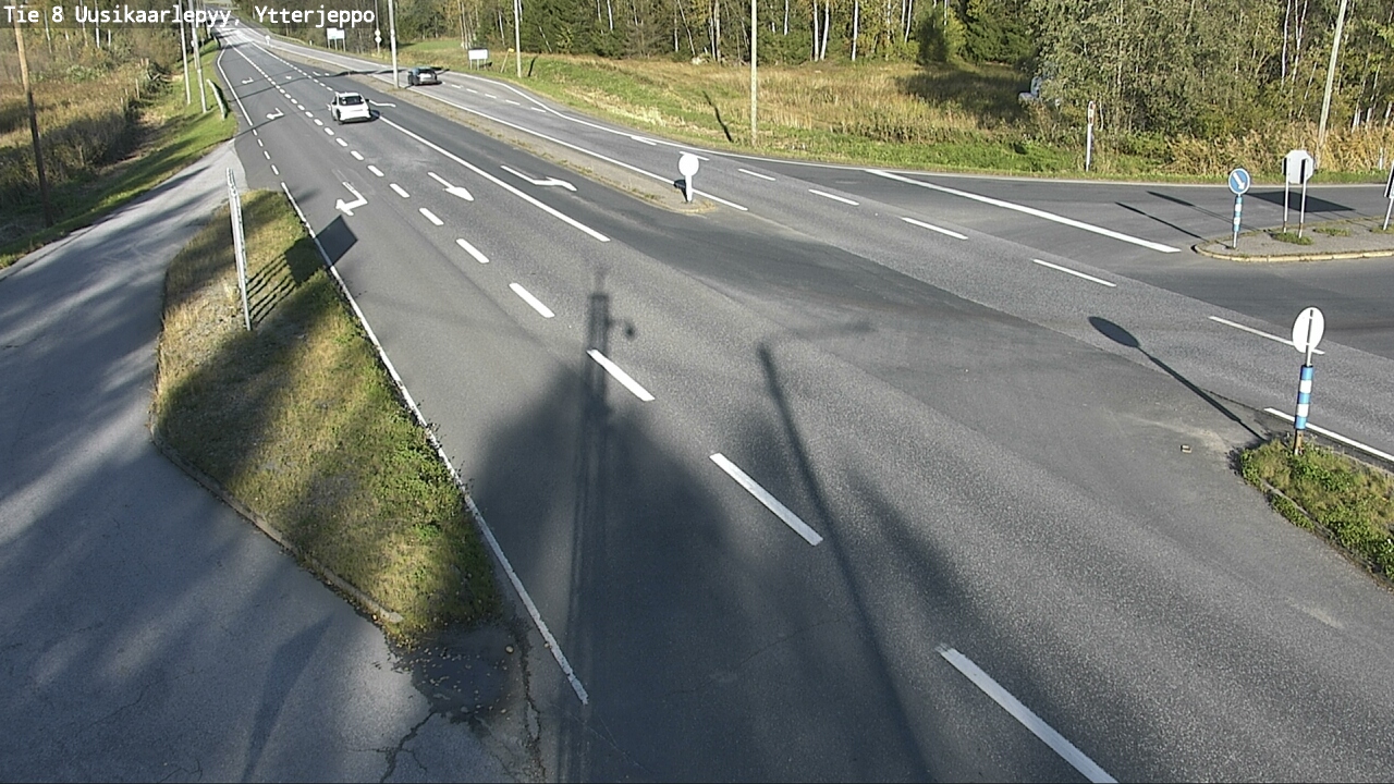 Weather Camera Image Väg 8 Nykarleby, Ytterjeppo, Uusikaarlepyy, Pohjanmaa