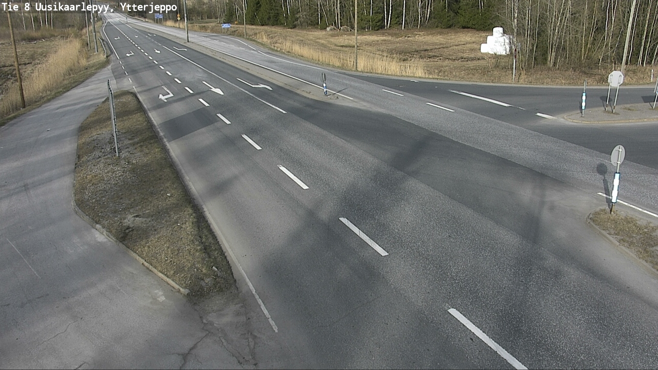 Kelikamerat Kuva Tie 8 Uusikaarlepyy, Ytterjeppo, Uusikaarlepyy, Pohjanmaa