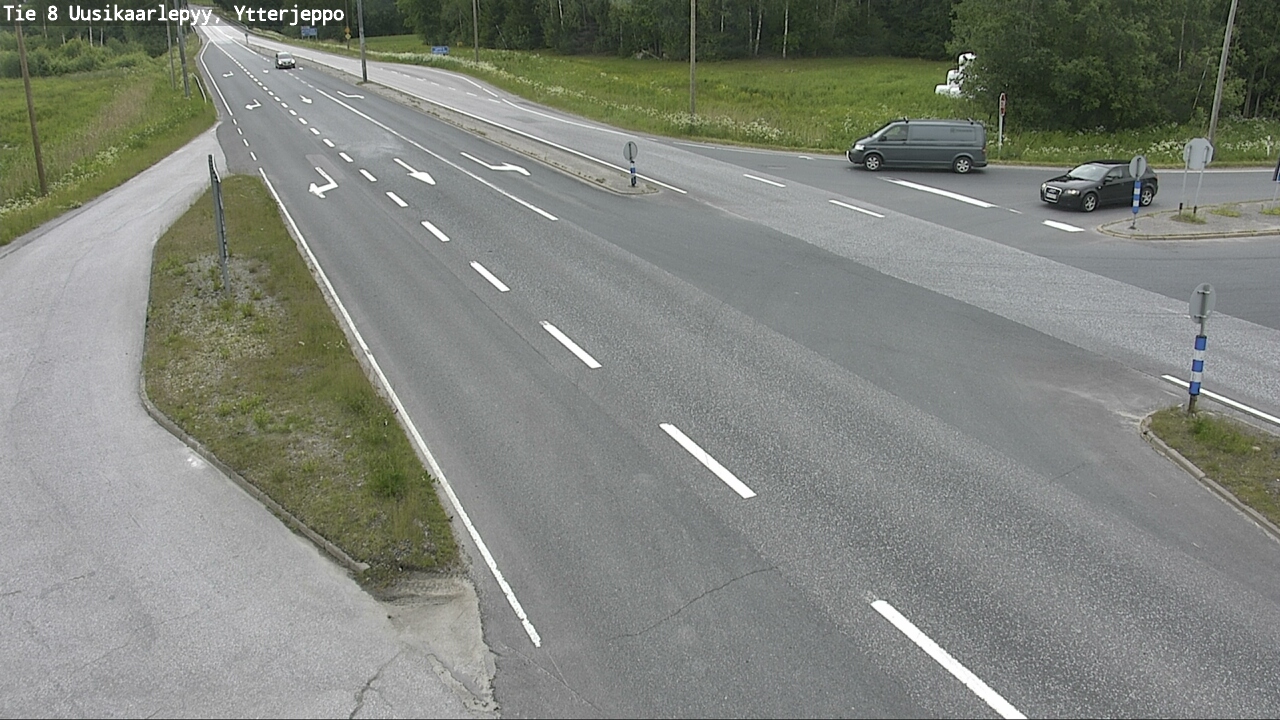 Kelikamerat Kuva Tie 8 Uusikaarlepyy, Ytterjeppo, Uusikaarlepyy, Pohjanmaa