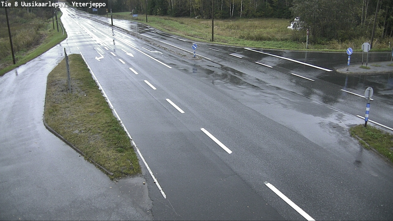 Kelikamerat Kuva Tie 8 Uusikaarlepyy, Ytterjeppo, Uusikaarlepyy, Pohjanmaa