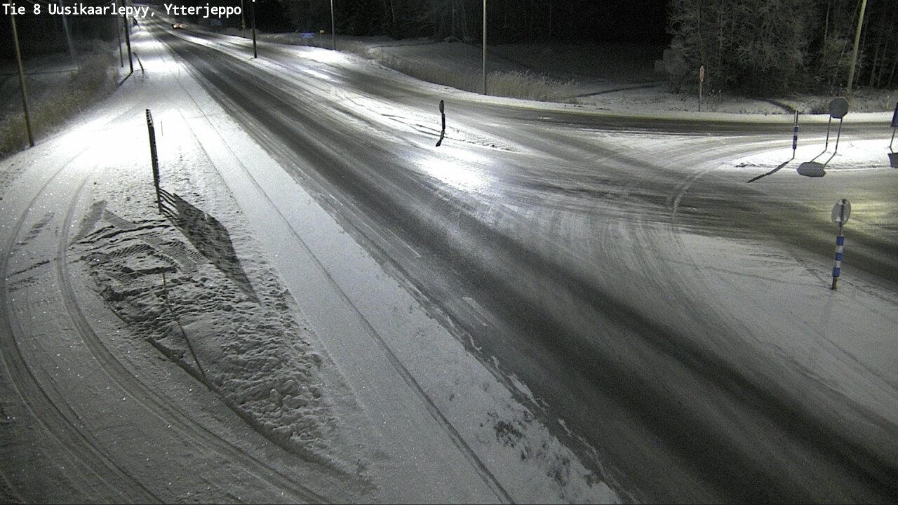 Kelikamerat Kuva Tie 8 Uusikaarlepyy, Ytterjeppo, Uusikaarlepyy, Pohjanmaa