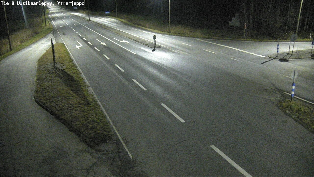 Kelikamerat Kuva Tie 8 Uusikaarlepyy, Ytterjeppo, Uusikaarlepyy, Pohjanmaa