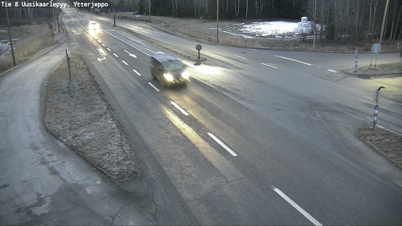 Kelikamerat Kuva Tie 8 Uusikaarlepyy, Ytterjeppo, Uusikaarlepyy, Pohjanmaa