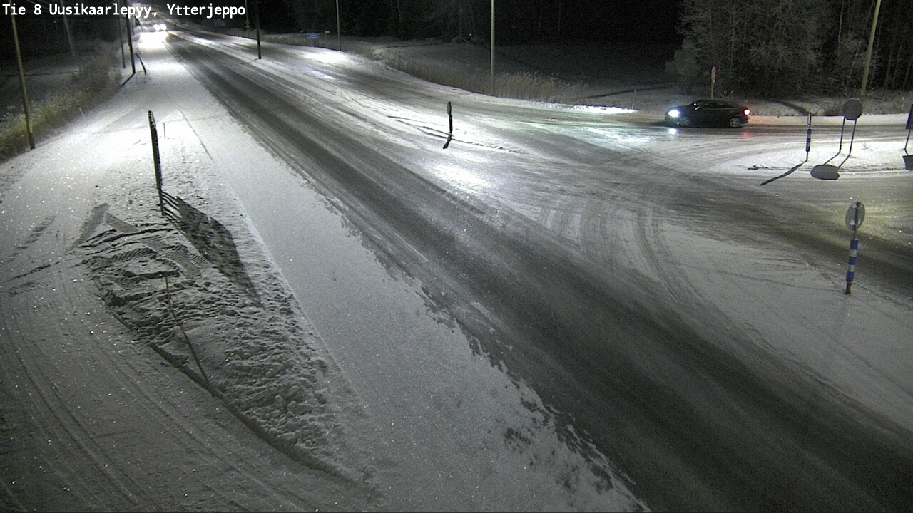 Kelikamerat Kuva Tie 8 Uusikaarlepyy, Ytterjeppo, Uusikaarlepyy, Pohjanmaa