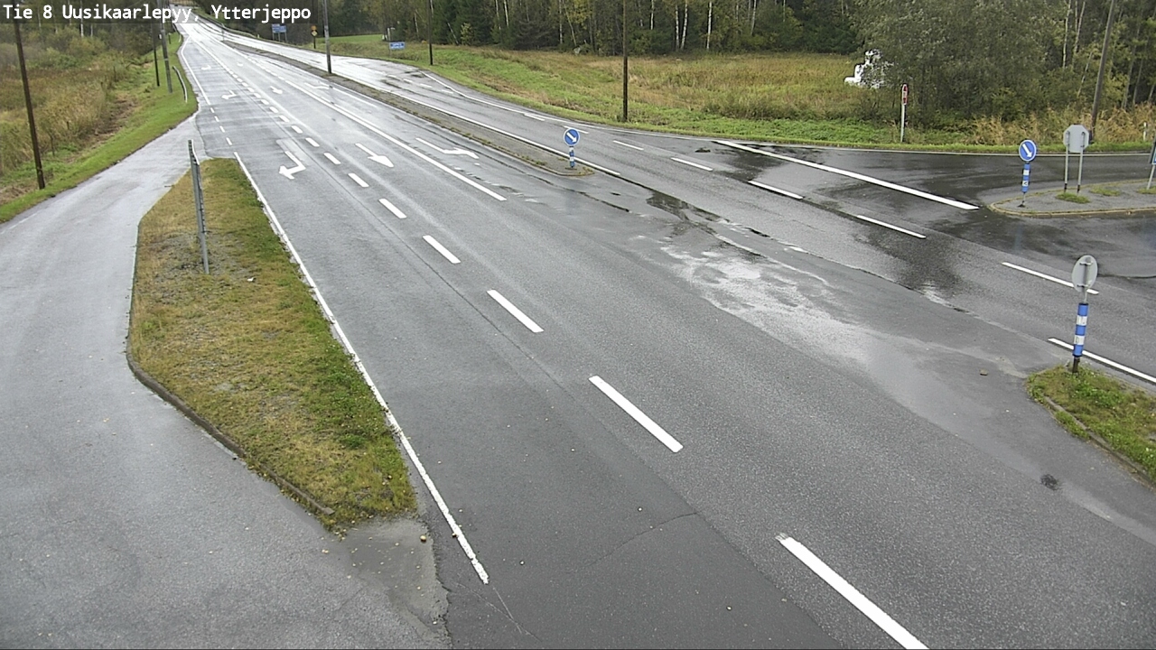Weather Camera Image Road 8 Uusikaarlepyy, Ytterjeppo, Uusikaarlepyy, Pohjanmaa