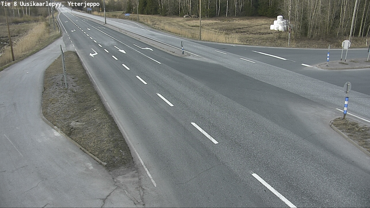 Kelikamerat Kuva Tie 8 Uusikaarlepyy, Ytterjeppo, Uusikaarlepyy, Pohjanmaa