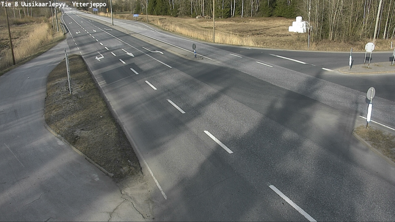 Kelikamerat Kuva Tie 8 Uusikaarlepyy, Ytterjeppo, Uusikaarlepyy, Pohjanmaa