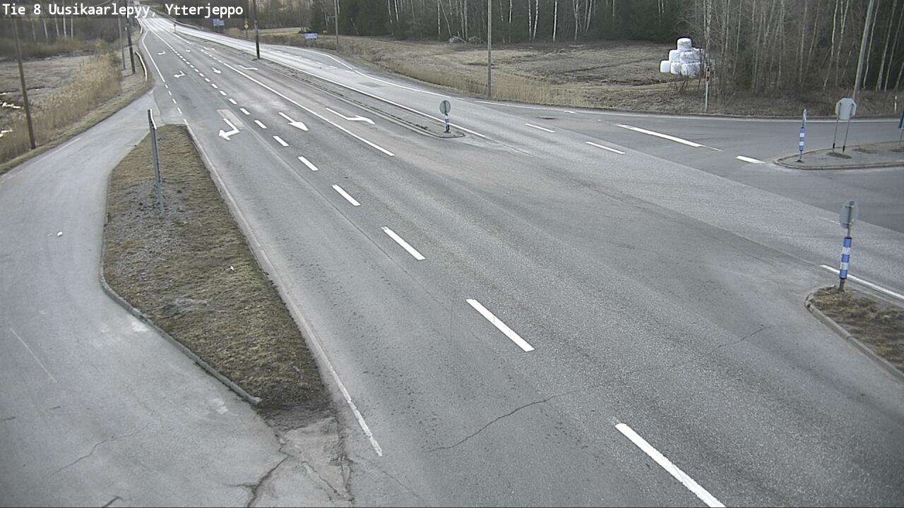 Kelikamerat Kuva Tie 8 Uusikaarlepyy, Ytterjeppo, Uusikaarlepyy, Pohjanmaa