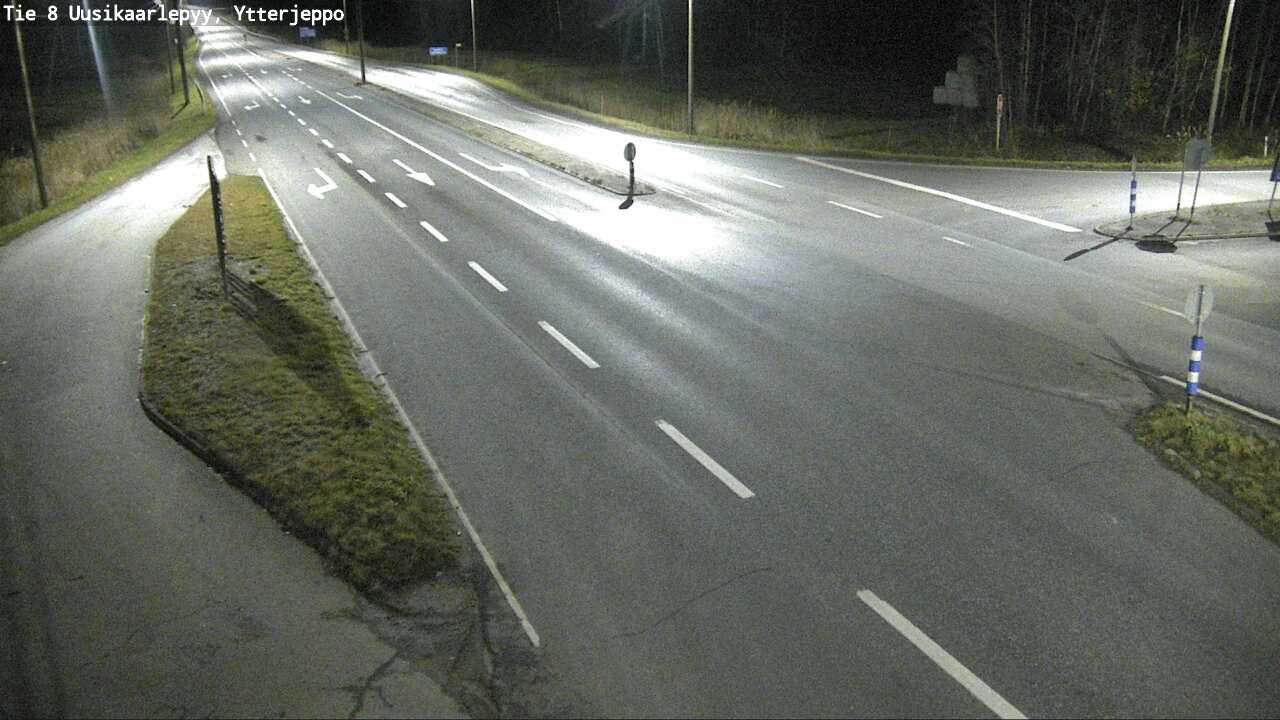 Kelikamerat Kuva Tie 8 Uusikaarlepyy, Ytterjeppo, Uusikaarlepyy, Pohjanmaa