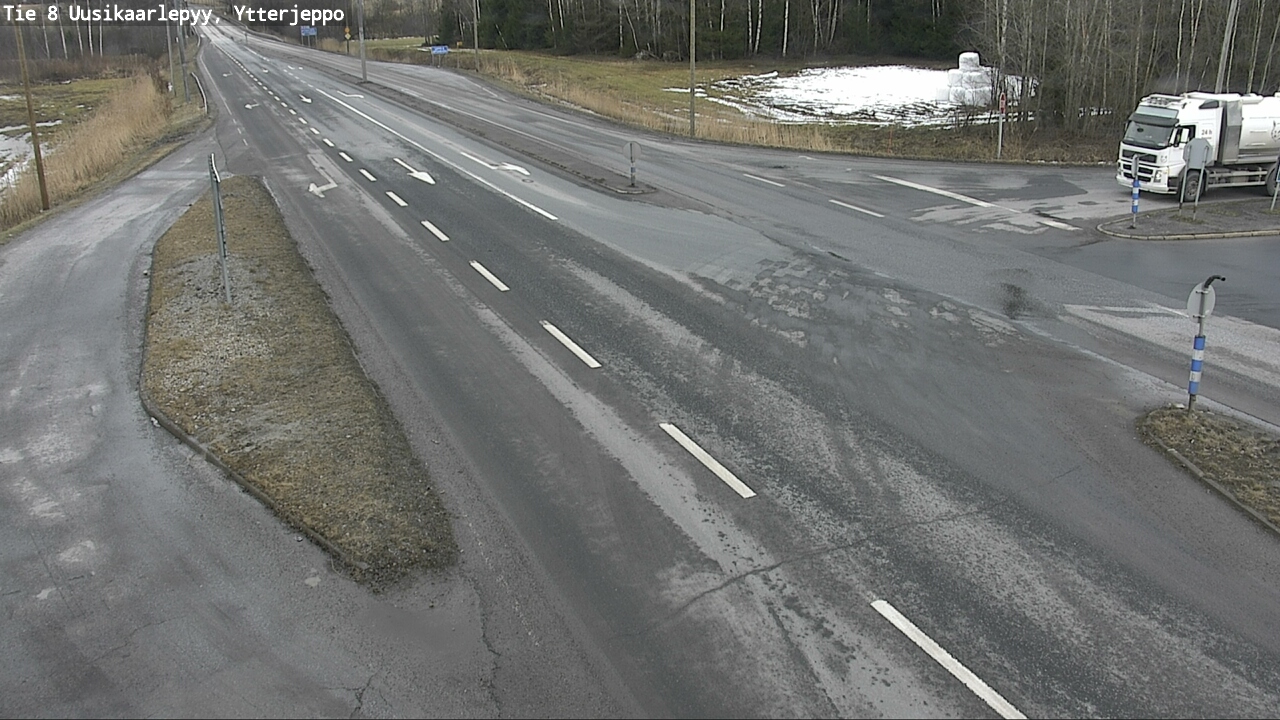 Kelikamerat Kuva Tie 8 Uusikaarlepyy, Ytterjeppo, Uusikaarlepyy, Pohjanmaa