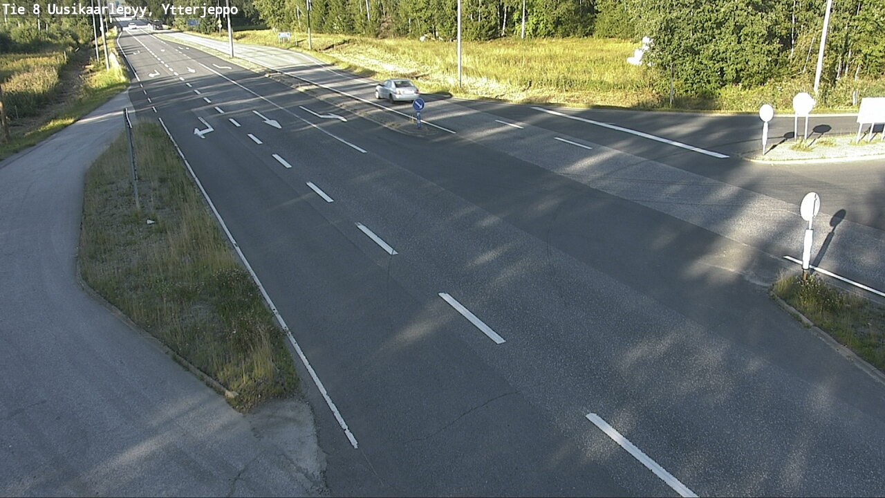 Kelikamerat Kuva Tie 8 Uusikaarlepyy, Ytterjeppo, Uusikaarlepyy, Pohjanmaa
