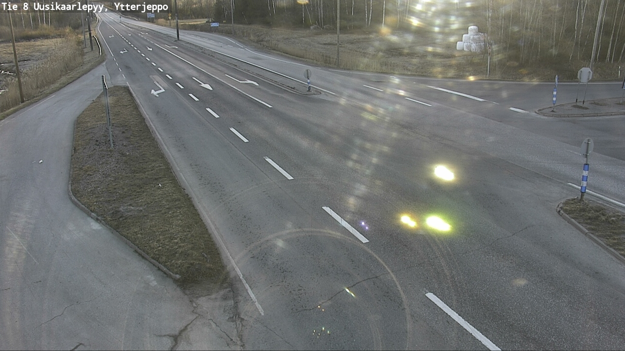 Kelikamerat Kuva Tie 8 Uusikaarlepyy, Ytterjeppo, Uusikaarlepyy, Pohjanmaa