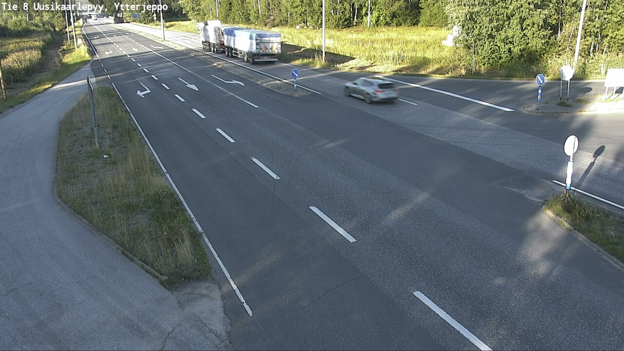 Kelikamerat Kuva Tie 8 Uusikaarlepyy, Ytterjeppo, Uusikaarlepyy, Pohjanmaa