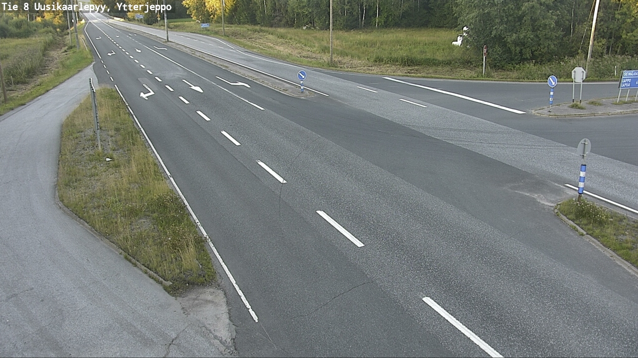 Kelikamerat Kuva Tie 8 Uusikaarlepyy, Ytterjeppo, Uusikaarlepyy, Pohjanmaa