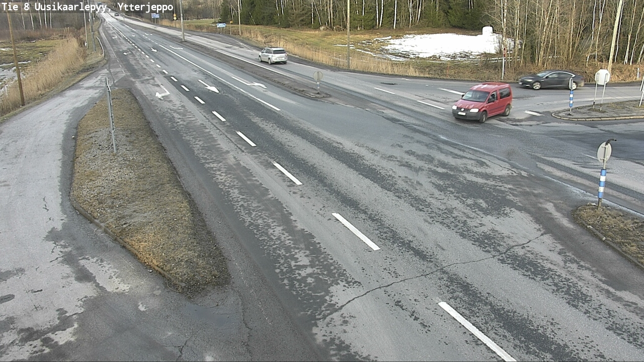 Kelikamerat Kuva Tie 8 Uusikaarlepyy, Ytterjeppo, Uusikaarlepyy, Pohjanmaa
