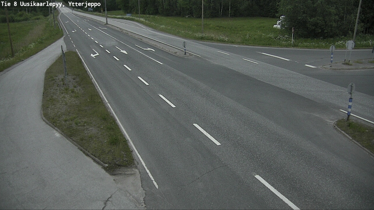 Kelikamerat Kuva Tie 8 Uusikaarlepyy, Ytterjeppo, Uusikaarlepyy, Pohjanmaa