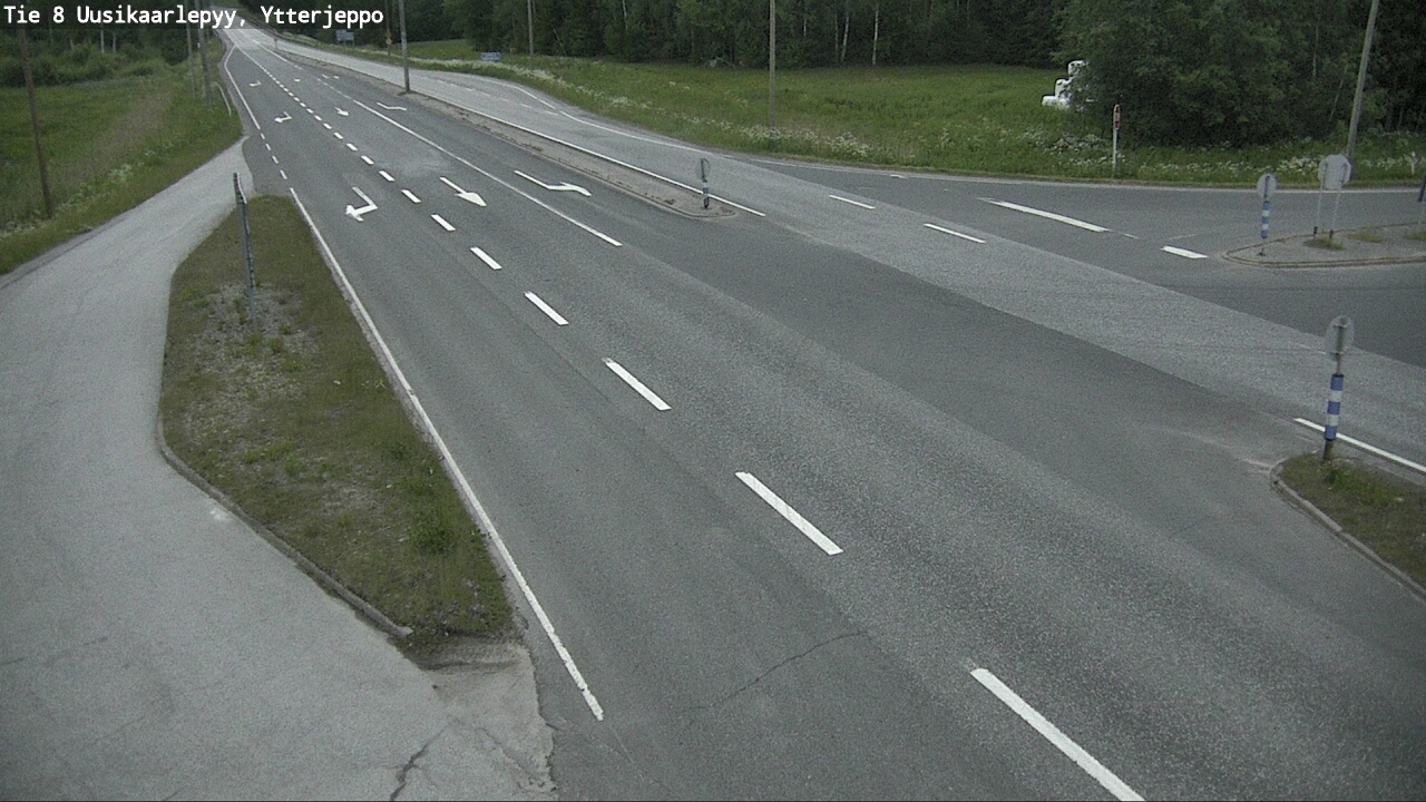 Kelikamerat Kuva Tie 8 Uusikaarlepyy, Ytterjeppo, Uusikaarlepyy, Pohjanmaa