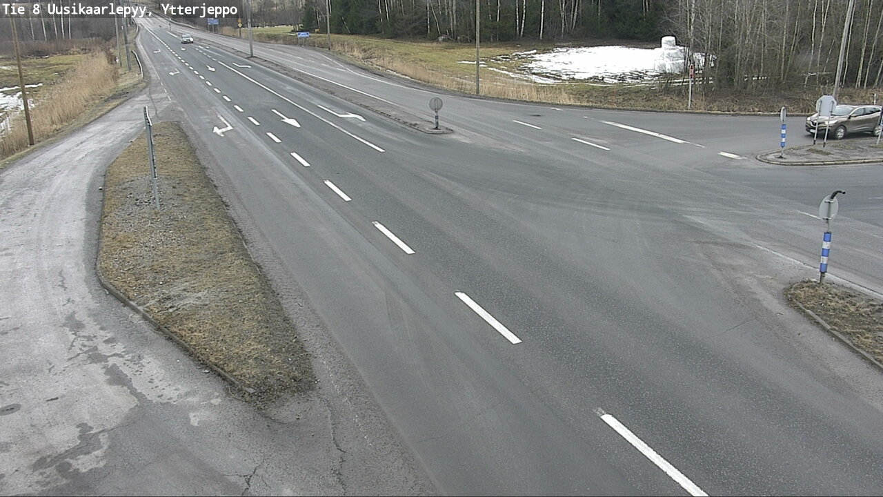 Kelikamerat Kuva Tie 8 Uusikaarlepyy, Ytterjeppo, Uusikaarlepyy, Pohjanmaa