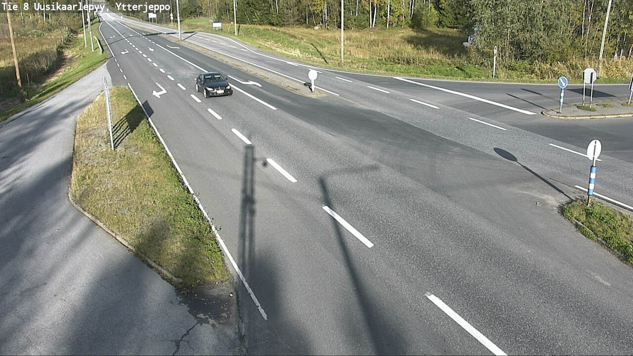 Kelikamerat Kuva Tie 8 Uusikaarlepyy, Ytterjeppo, Uusikaarlepyy, Pohjanmaa