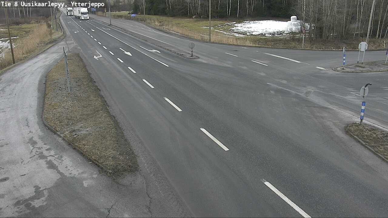 Kelikamerat Kuva Tie 8 Uusikaarlepyy, Ytterjeppo, Uusikaarlepyy, Pohjanmaa