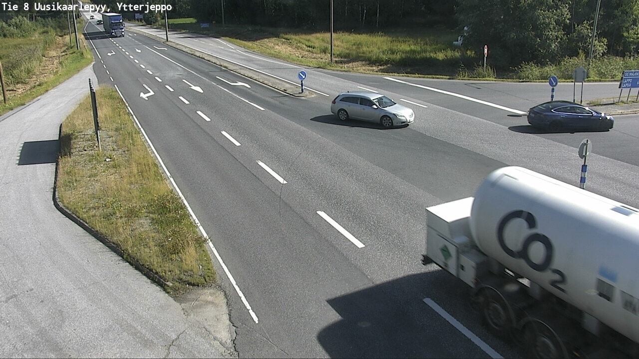 Kelikamerat Kuva Tie 8 Uusikaarlepyy, Ytterjeppo, Uusikaarlepyy, Pohjanmaa
