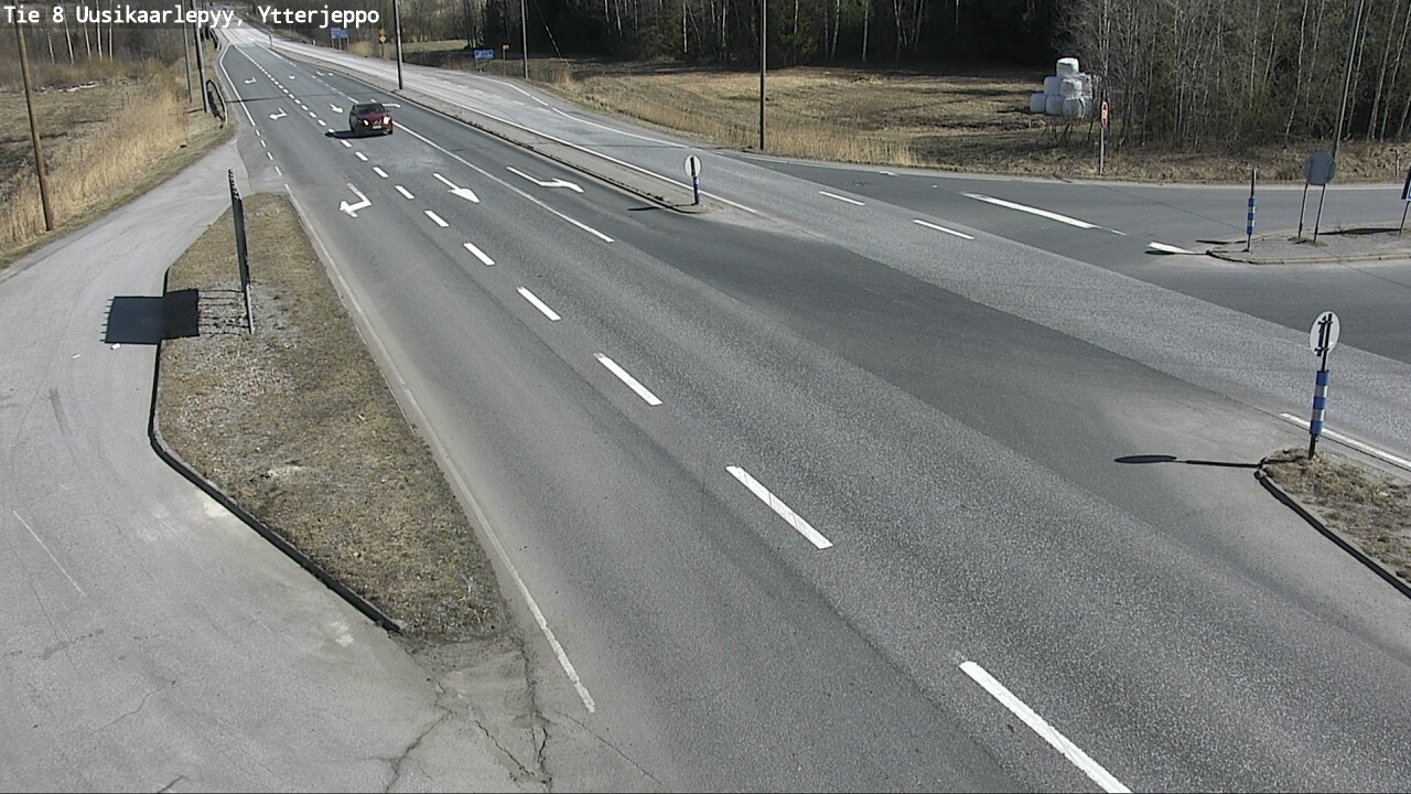 Kelikamerat Kuva Tie 8 Uusikaarlepyy, Ytterjeppo, Uusikaarlepyy, Pohjanmaa