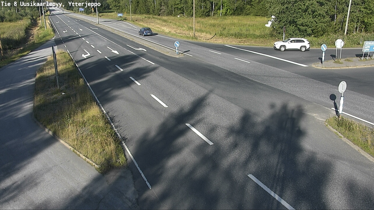Kelikamerat Kuva Tie 8 Uusikaarlepyy, Ytterjeppo, Uusikaarlepyy, Pohjanmaa