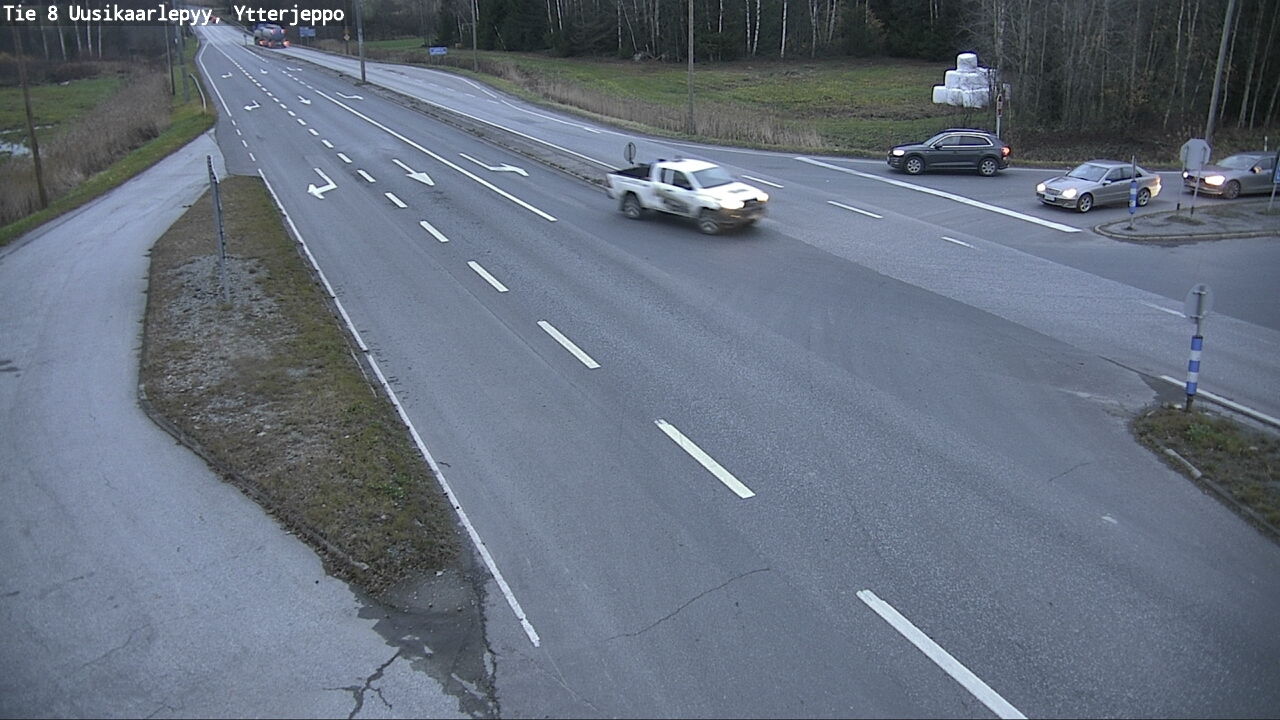 Kelikamerat Kuva Tie 8 Uusikaarlepyy, Ytterjeppo, Uusikaarlepyy, Pohjanmaa