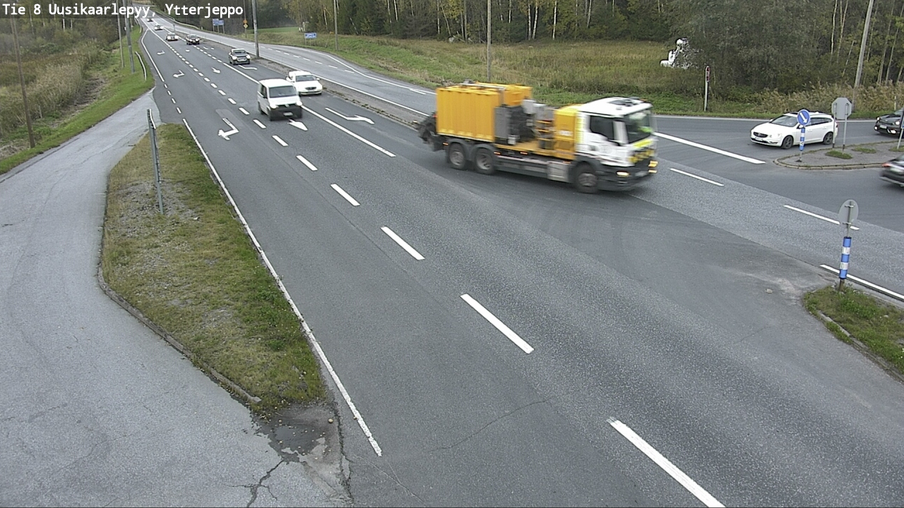 Kelikamerat Kuva Tie 8 Uusikaarlepyy, Ytterjeppo, Uusikaarlepyy, Pohjanmaa