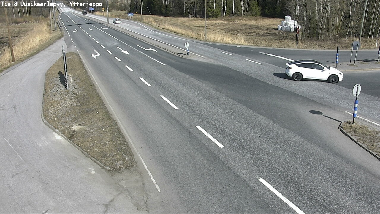 Kelikamerat Kuva Tie 8 Uusikaarlepyy, Ytterjeppo, Uusikaarlepyy, Pohjanmaa