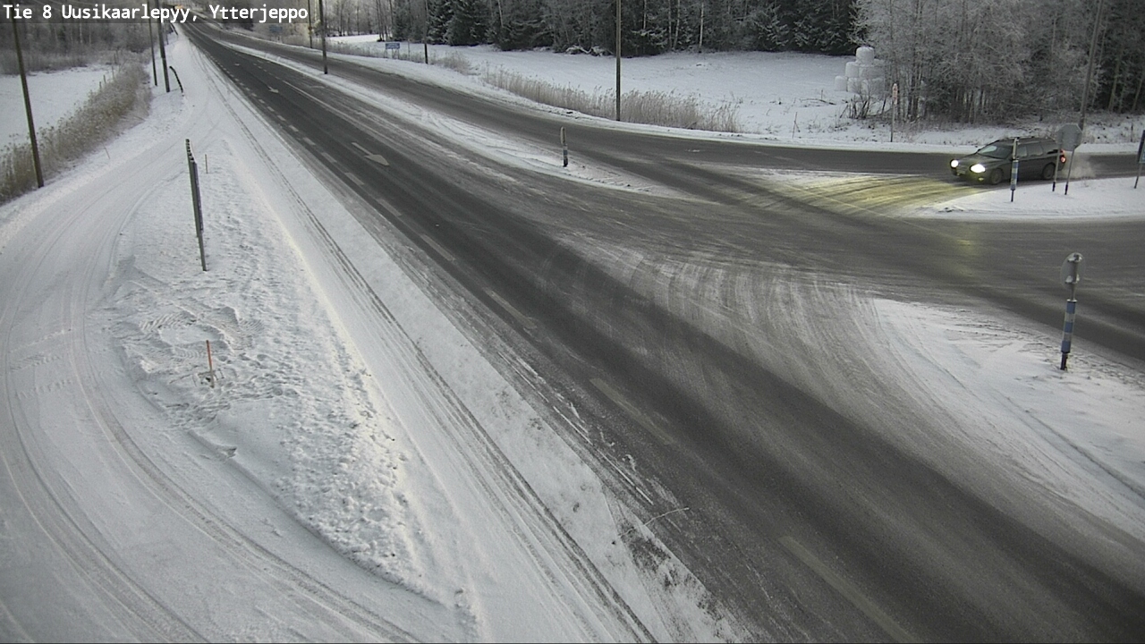 Kelikamerat Kuva Tie 8 Uusikaarlepyy, Ytterjeppo, Uusikaarlepyy, Pohjanmaa