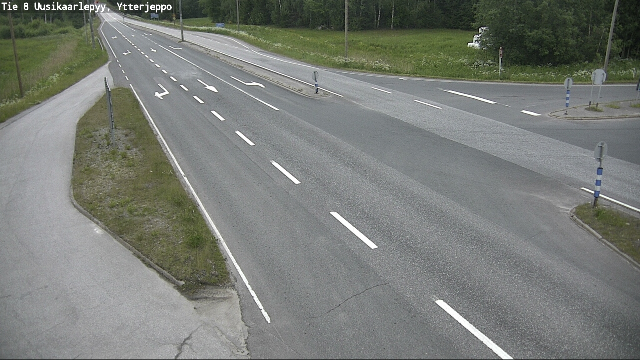 Kelikamerat Kuva Tie 8 Uusikaarlepyy, Ytterjeppo, Uusikaarlepyy, Pohjanmaa
